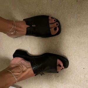 Brighton JAVA 8 1/2 leather sandals